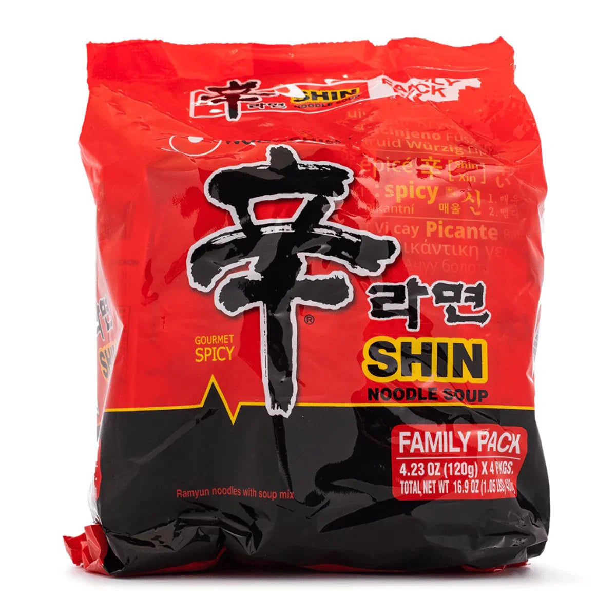 Nongshim Shin Ramen Noodle Soup 4pk